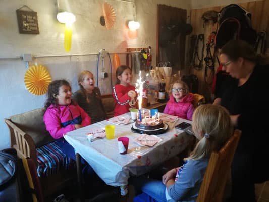 Kindergeburtstag am Pferdehof 8
